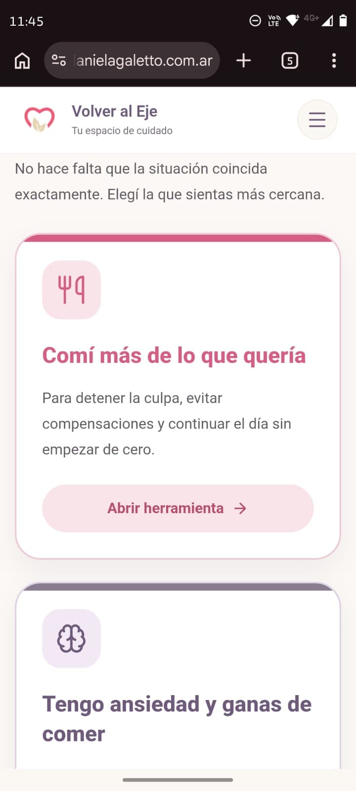 Botiquín de herramientas de la plataforma Volver al Eje